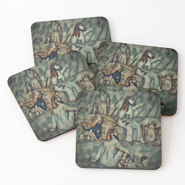 Item preview, Jesus And The Foxes designed and sold by pinkyjainpan.