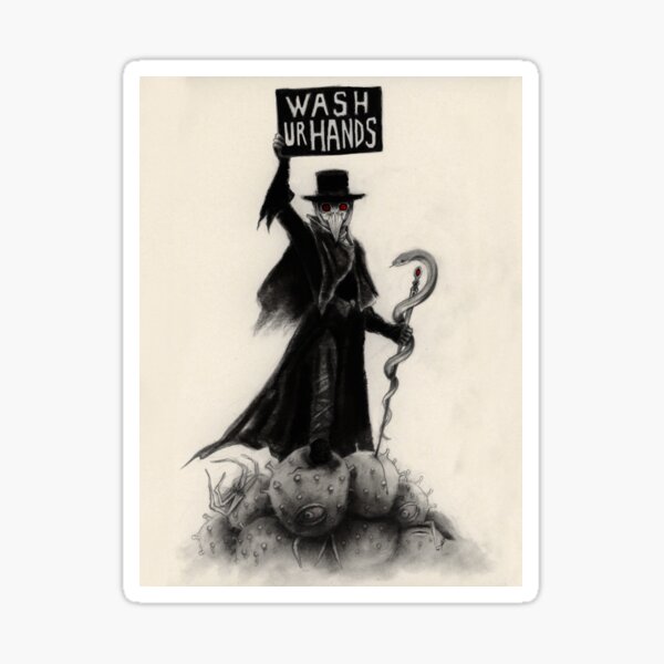 Plague Doctor Sticker