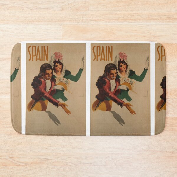 Item preview, Spain vintage travel poster designed and sold by stickart-marek.