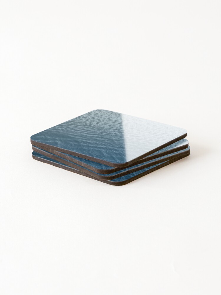 Thumbnail 4 of 5, Coasters (Set of 4), Calm Ocean Ripples designed and sold by TimScotty.