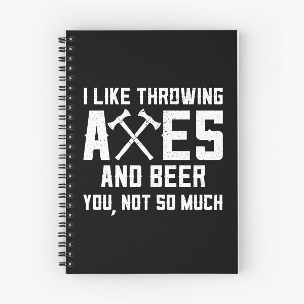 Item preview, Funny Axe Throwing And Beer Drinking I Like Axes And Beer graphic designed and sold by jakehughes2015.