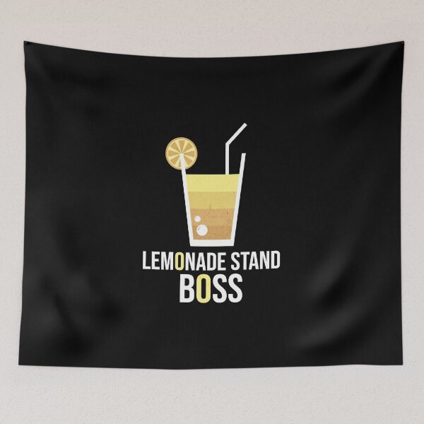 Item preview, Lemonade Stand Boss designed and sold by Tabinchu.