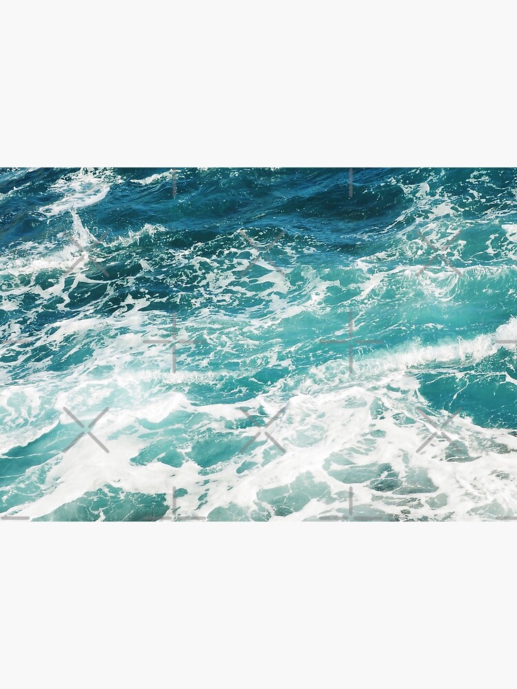 Blue Ocean Waves by AlexandraStr