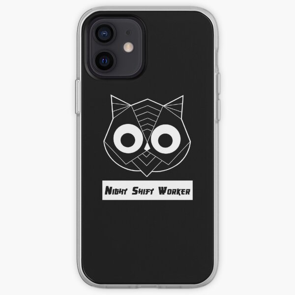 Night Shift Worker_white iPhone Soft Case
