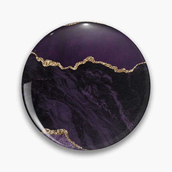Item preview,  textura lujosa Tonos suaves y aterciopelados de púrpura con hermosos copos de oro. designed and sold by DigitalPie.