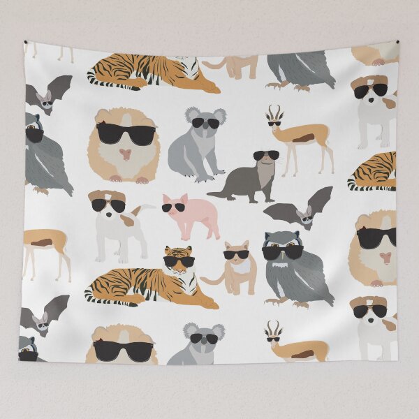 Item preview, Cool and Funny Animals Wearing Sunglasses  designed and sold by idovedesign.