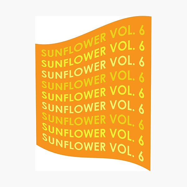 Sunflower Vol. 6 by Harry Styles Photographic Print