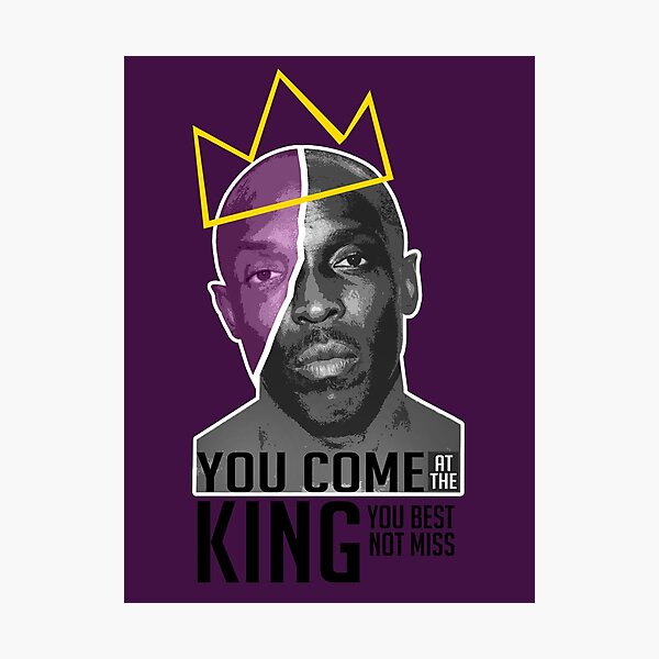 Omar Little - The Wire - Version 1 With Black Words Photographic Print