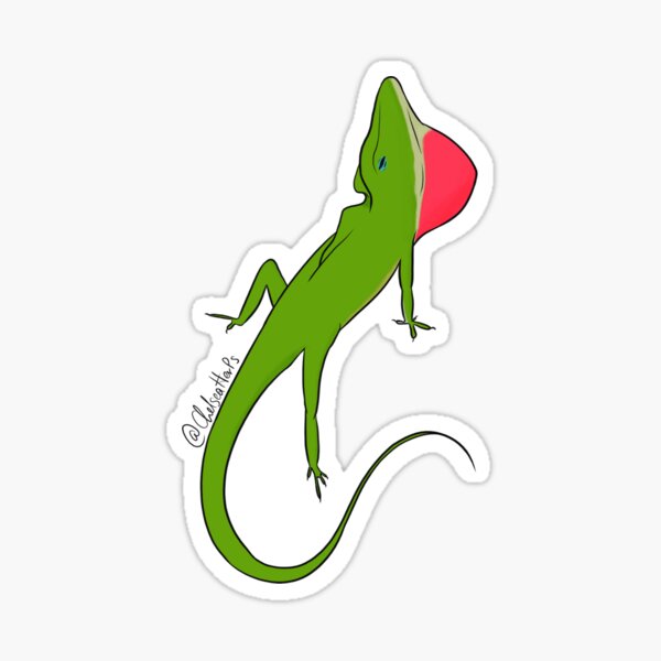 Voguing carolinensis Sticker