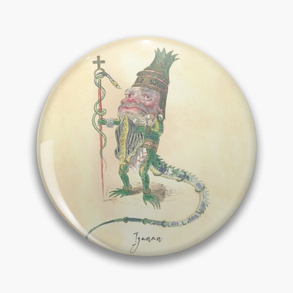 Item preview, High-ranking Iguana: Charles Briton Mardi Gras costume 1873 designed and sold by ebrawne.