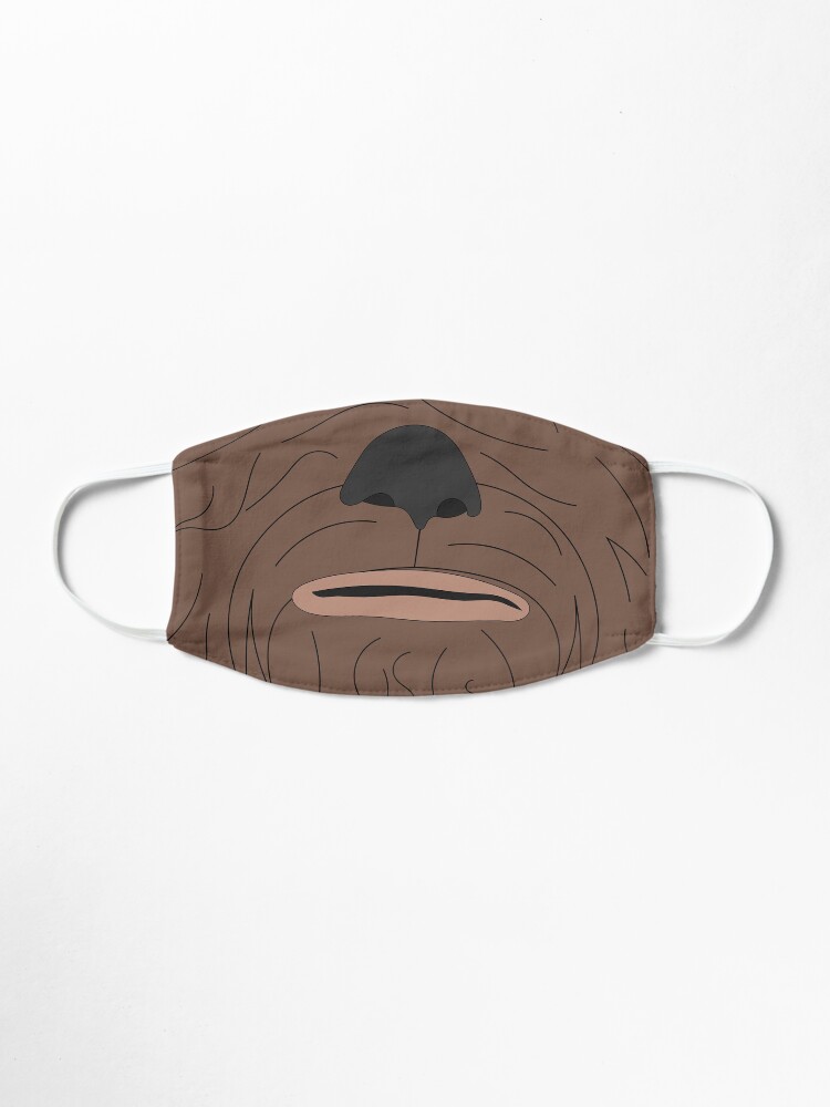 Alternate view of Wookie Mask