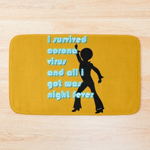 Item preview, I survived corona with just night fever designed and sold by MrFact2020.