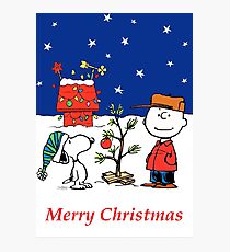 Charlie Christmas Tree Photographic Print