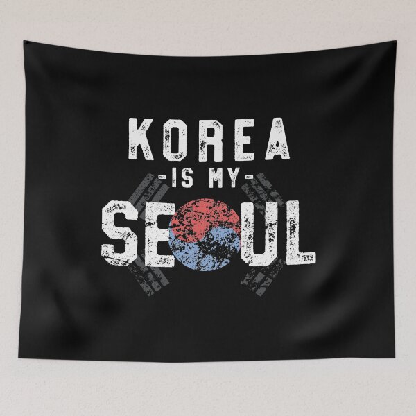 Artikelvorschau, Korea ist meine Seele K-Pop T-Shirt Seoul Korea Flagge Musik Liebe entworfen und verkauft von 14thFloor.
