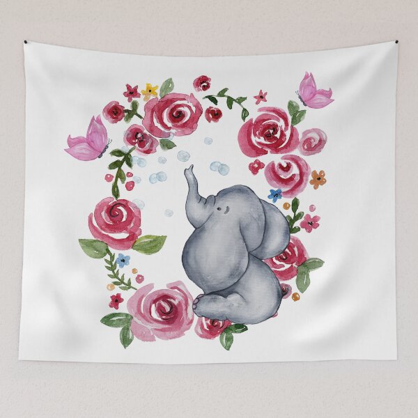 Item preview, Eli Loves Roses and Butterflies designed and sold by jeannierose.
