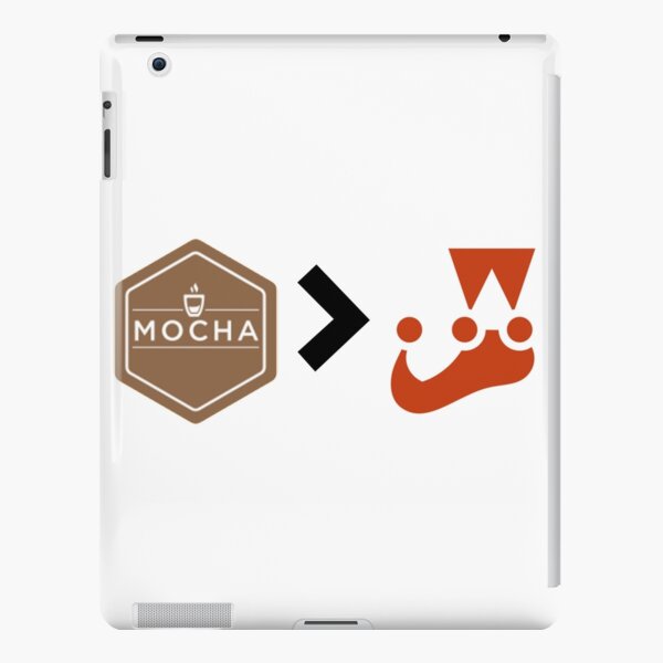 Mocha better than Jest Unit Testing Javascript iPad Snap Case