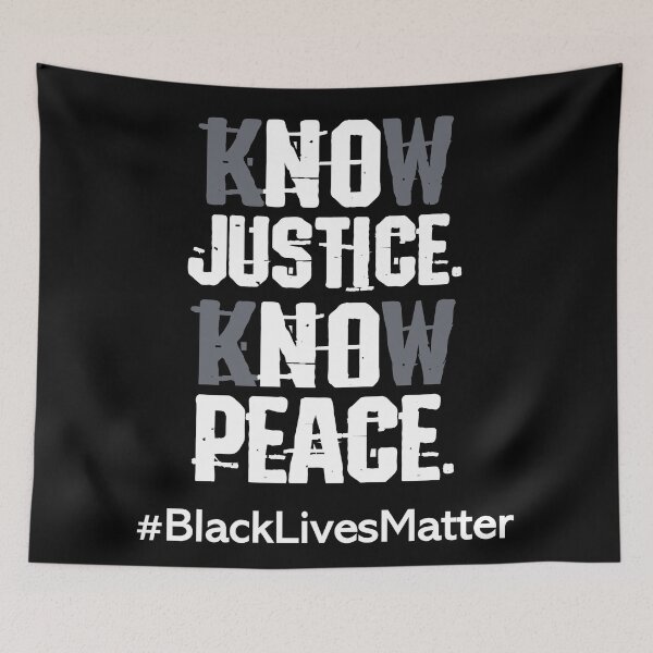 Item preview, kNOw JUSTICE. kNOw PEACE. designed and sold by RevolutionRack.