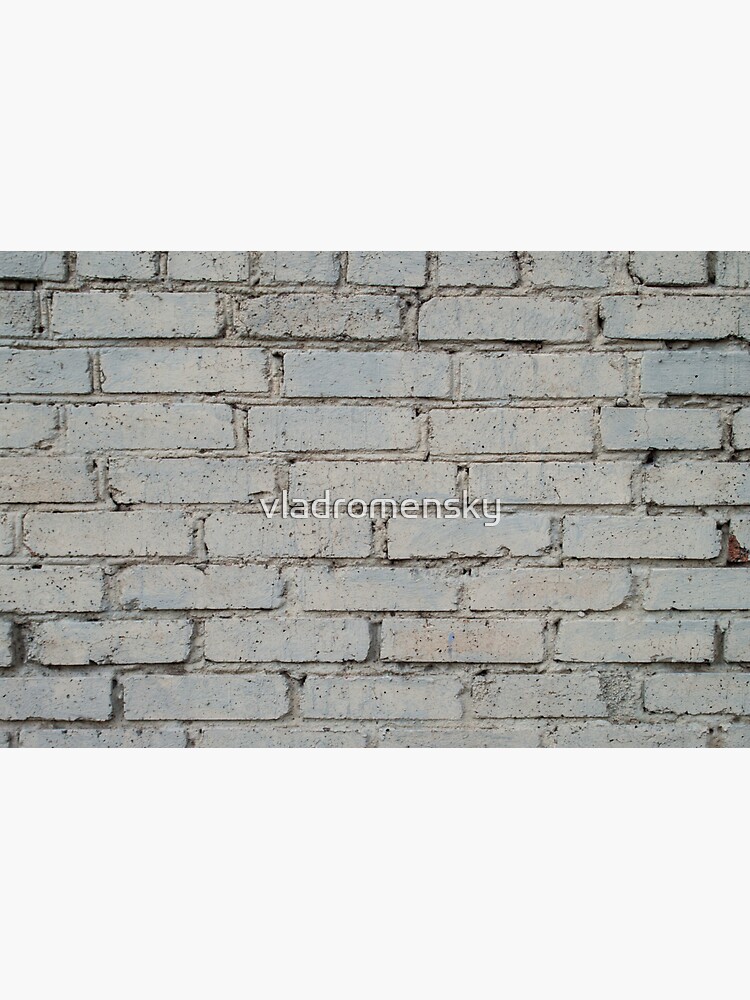 "Soft image of a background of gray brick wall" Sticker for Sale by