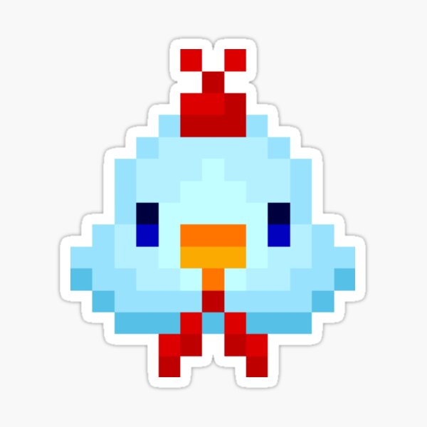 Pixelated Cute Little Chick\