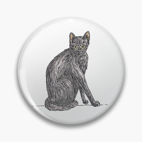 Item preview, Black Cat with Green Eyes designed and sold by BusyBee Argentina.