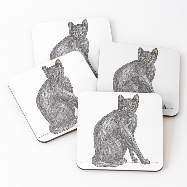 Item preview, Black Cat with Green Eyes designed and sold by BusyBee Argentina.