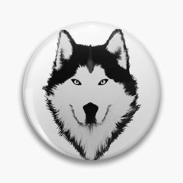Item preview, Cool Wolf Face White And Black Color designed and sold by vineeth.