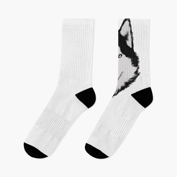 Item preview, Cool Wolf Face White And Black Color designed and sold by vineeth.
