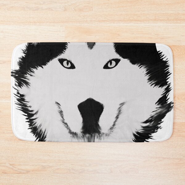 Item preview, Cool Wolf Face White And Black Color designed and sold by vineeth.