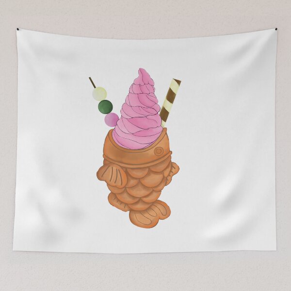 Item preview, Tiayaki Strawberry Ice Cream designed and sold by MochiWonder.