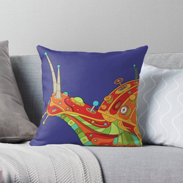 Snail Throw Pillow