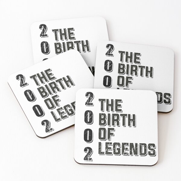 Item preview, Legend 2002 Birthday Quote born in funny designed and sold by shurikaner.