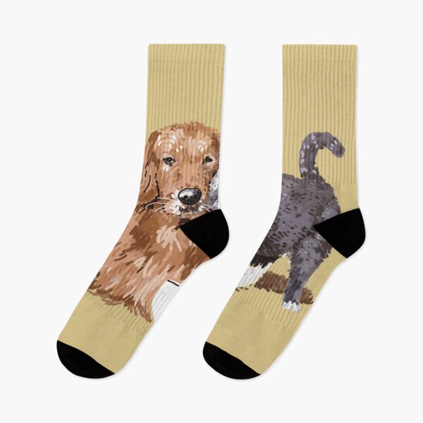 Item preview, PET 301 Golden Retriever & Cat designed and sold by Happibase.