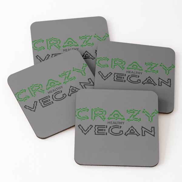 Aperçu de l'œuvre Crazy Healthy Vegan créée et vendue par Kajusmcr.