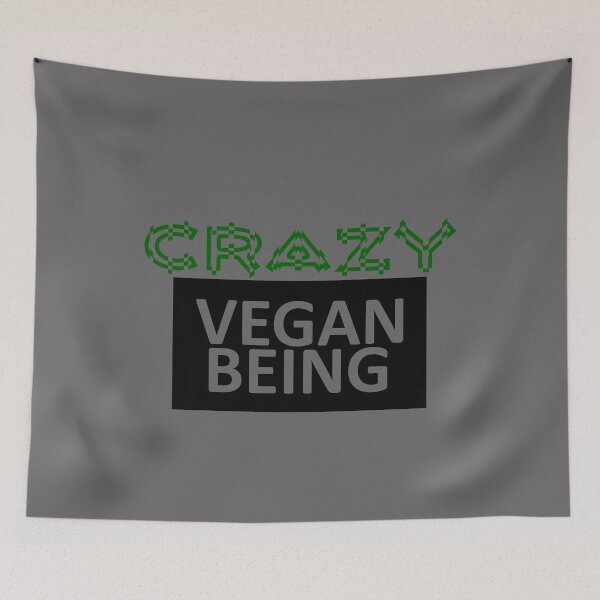 Item preview, Crazy Vegan Being designed and sold by Kajusmcr.