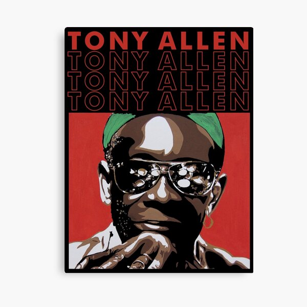 My Brother Tony drum Allen Canvas Print