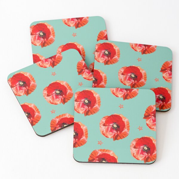 Item preview, Poppies and Stars designed and sold by Alisonchambers2.