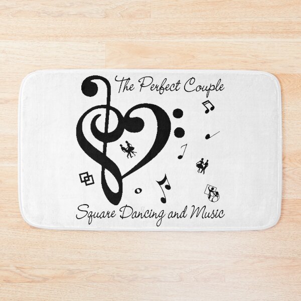 Item preview, Perfect Couple BLK designed and sold by Square Dancing Gifts & Merchandise.