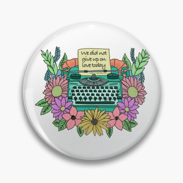 Item preview, Sara Bareilles  Orpheus flower lyrics designed and sold by emmbelle-.