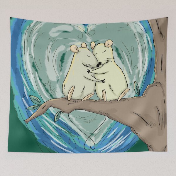 Item preview, Mice in Love  designed and sold by Thordur Sturluson.