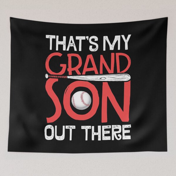 Item preview, Thats My Grand Son Out There Baseball Shirt for Men Women Boys Girls Kids Softball Lover Gift designed and sold by LiqueGifts.