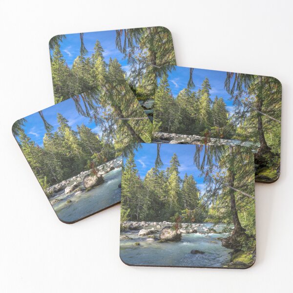 Item preview, Small arm of Cheakamus River, British Columbia, Canada designed and sold by AlexLyubar.