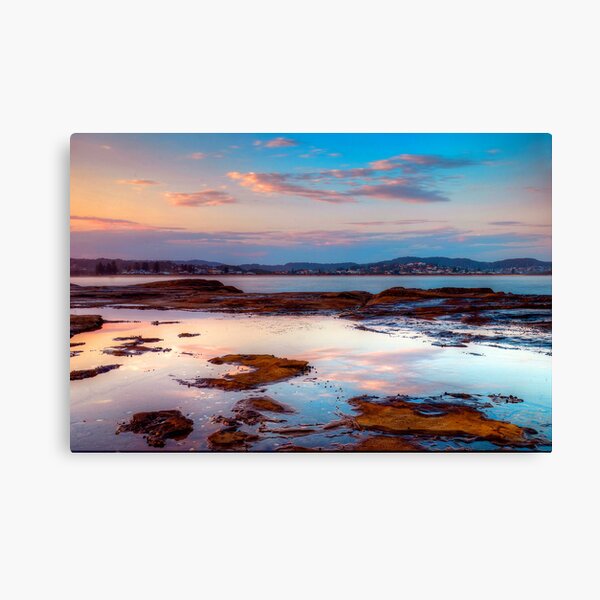 Terrigal Haven. (sunset) Canvas Print