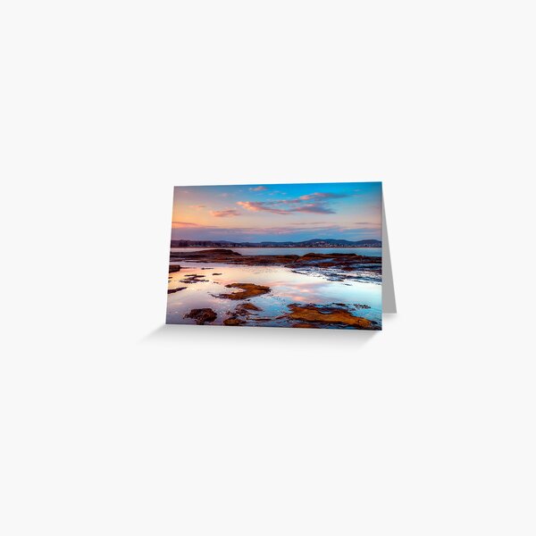 Terrigal Haven. (sunset) Greeting Card