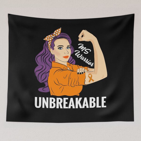 Item preview, Multiple Sclerosis Awareness MS Demyelinating Disease designed and sold by ZNOVANNA.