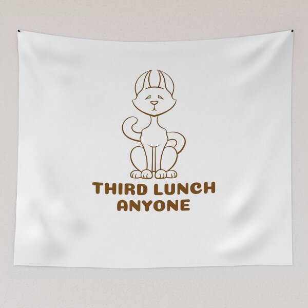 Item preview, Third lunch anyone designed and sold by mademan3.