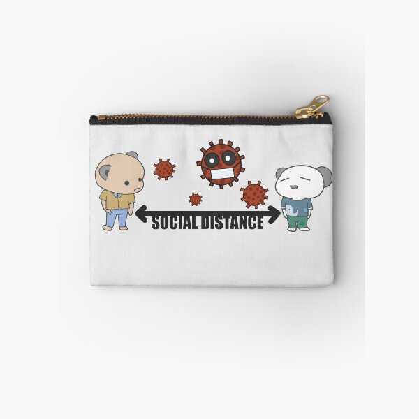 Item preview, Social distancing Life, poor panda family designed and sold by Aerithcloud01.