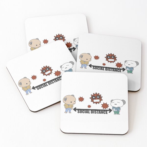 Item preview, Social distancing Life, poor panda family designed and sold by Aerithcloud01.