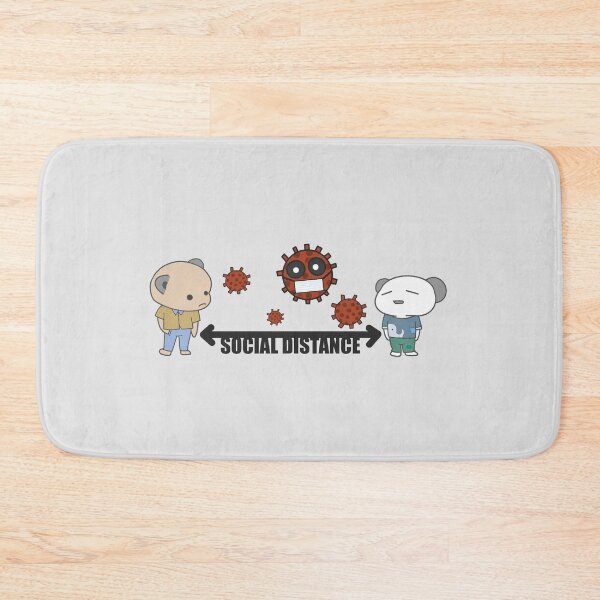 Item preview, Social distancing Life, poor panda family designed and sold by Aerithcloud01.
