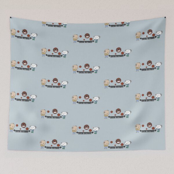 Item preview, Social distancing Life, poor panda family designed and sold by Aerithcloud01.