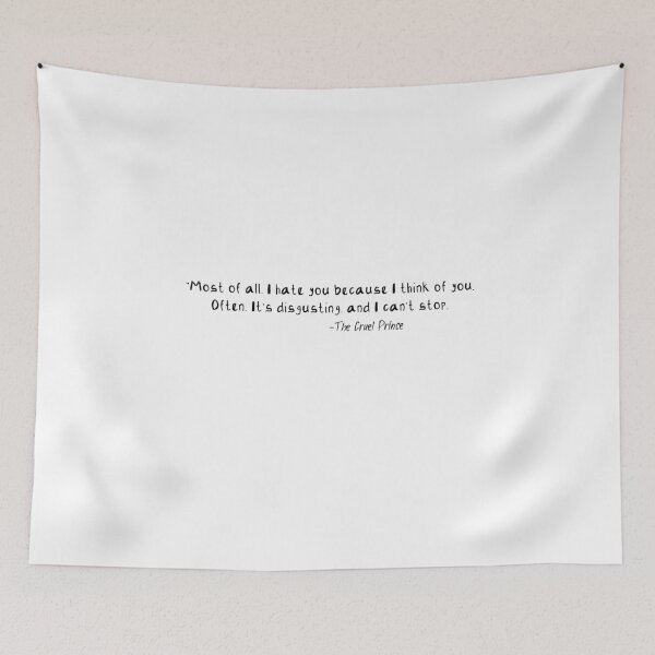 Item preview, I Think of You - The Cruel Prince designed and sold by Shoddow.